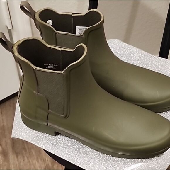 Hunter Original Chelsea Boot- Hunter Green - Picture 11 of 12